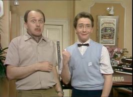 Richard Addison and Patrick Doyle in No 73 (1982)