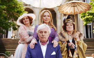 Josef Abrhám, Vlasta Chramostová, Eva Holubová, and Dagmar Havlová in Leaving (2011)