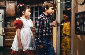 Tiffany Brissette, Emily Schulman, and Jerry Supiran in Small Wonder (1985)
