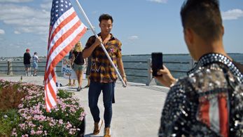 Kane Lim and Kevin Kreider in Bling Empire (2021)