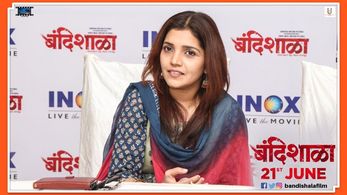 Mukta Barve at an event for Bandishala (2019)