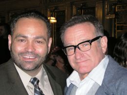 James Ciccone and Robin Williams, 100th episode of Law & Order SVU