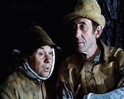 Vladimir Basov and Nikolay Trofimov in Pro Krasnuyu Shapochku (1977)