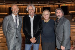 Inside Music, Country Music Hall of Fame: (L to R) - Darryl Tookes, Rick Clark, Ken Kragen, David Morrow