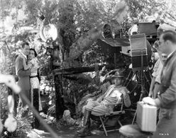 Maureen O'Sullivan, Robert Montgomery, and W.S. Van Dyke in Hide-Out (1934)