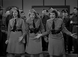 Laverne Andrews, Maxene Andrews, and Patty Andrews in Buck Privates (1941)