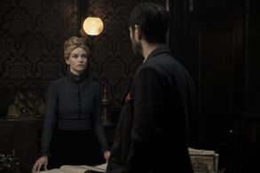 Andrew Koji and Joanna Vanderham in Warrior: The Chinese Connection (2020)