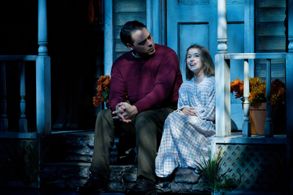 Jeffrey Coon and Brigid Harrington in Irving Berlin's White Christmas at The Walnut Street Theatre, Philadelphia
