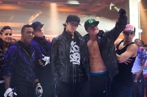 Daniel 'Cloud' Campos, Joshua Lee Ayers, Jeffrey 'Machine' McCann, and Casper Smart in Step Up 3D (2010)