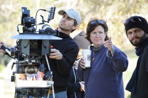 Nicole Conn, Director/Writer, on set of Elena Undone (2010)