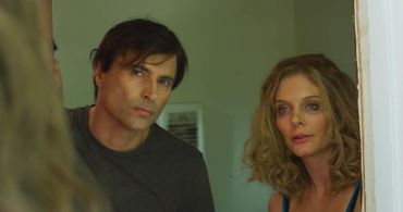 Mark Simich and Jocelyn Saenz in The Obscured (2022)