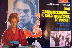 Hiroko Berghauer, Claude Jade, and Jean-Pierre Léaud in Bed & Board (1970)