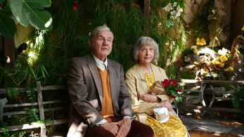 On set for the film MOLLY - A little elder romance can't hurt!