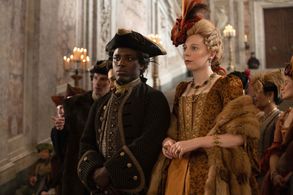 Gwilym Lee, Bayo Gbadamosi, and Florence Keith-Roach in The Great (2020)
