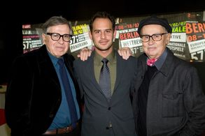 Moritz Bleibtreu, Paolo Taviani, and Vittorio Taviani at an event for The Lark Farm (2007)