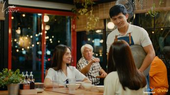 Jerry O'Hara, Cheska Fausto, and Dennis Trillo in Love Before Sunrise (2023)