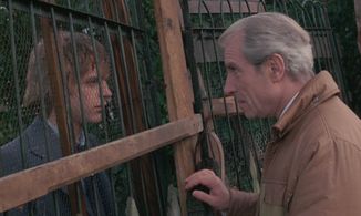 Lucas Belvaux and Jean Poiret in Cop Au Vin (1985)