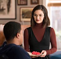 Russell Hornsby and Brooke Lyons in Lincoln Rhyme: Hunt for the Bone Collector (2020)