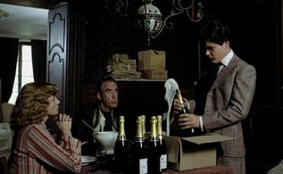 Pierre Blaise, Aurore Clément, and Holger Löwenadler in Lacombe, Lucien (1974)