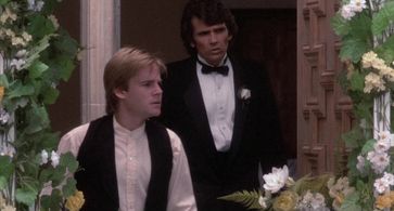 Jeb Stuart Adams and Leonard Mann in Flowers in the Attic (1987)