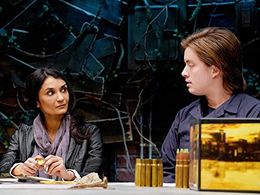 Anjali Bhimani and Vincent Caso in We're Alive: Frontier (2018)