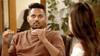 Madison Stranglen and Jay Shetty in Say It to Your Sister (2020)