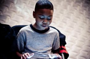 On set of SUPREMACY- 2011