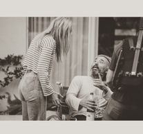 Philippe Caland and Erin Hammond in ‘His Wake’ directed by Sarah Carter