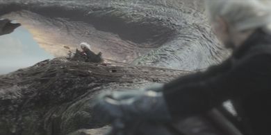 Matt Smith and Nanna Blondell in House of the Dragon (2022)