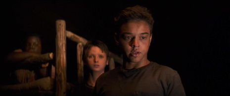 Parker Lovein, Bryant Tardy, and Jason Genao in Logan (2017)