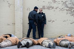 Josh Segarra and Emily Tarver in Orange Is the New Black (2013)