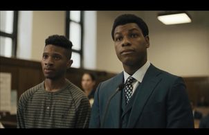 John Boyega and Joshua T. Crockett in Naked Singularity (2021)