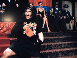 Balls of Fury, Laura Ann Tull is the Russian to the right.