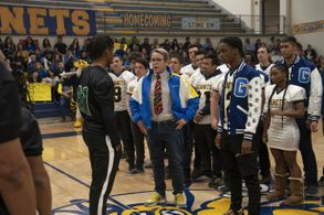 Matthew Broderick, Frederick Williams, and Austin Crute in Daybreak (2019)