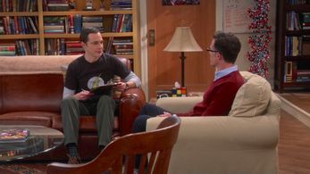 Jim Parsons and Craig Welzbacher in The Big Bang Theory (2007)