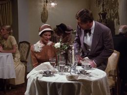 Joe Conley and Ronnie Claire Edwards in The Waltons (1972)