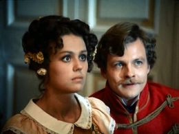 Peteris Gaudins and Nadezhda Rezon in The Prisoner of Castle If (1988)