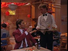 Kenneth Herdigein and Frank Schaafsma in We zijn weer thuis (1989)