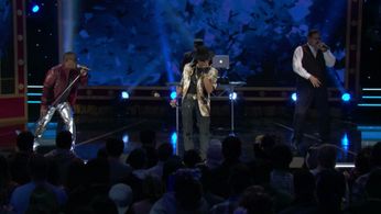 Wonder Mike, Master Gee, Sugarhill Gang, and Hen Dogg in Conan (2010)