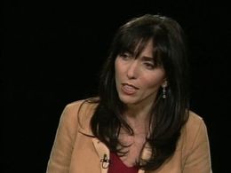 Audrey Wells in Charlie Rose (1991)