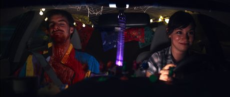 Alexandra Landau and Henry Kiely in Danni and the Vampire (2020)