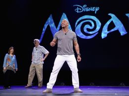 Dwayne Johnson, John Musker, and Osnat Shurer