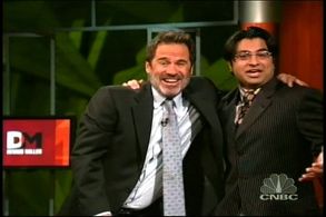 Muhammad Miguel Ali Hasan as a regular guest on the Dennis Miller Show of CNBC