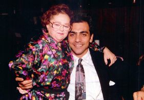 Zelda Rubenstein and Leo Garcia