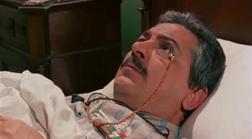 Renzo Montagnani in The Soldier with Great Maneuvers (1978)