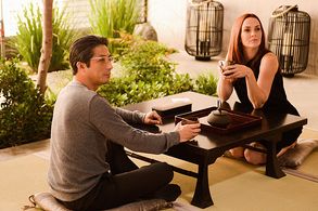 Hiroyuki Sanada and Annie Wersching in Extant (2014)
