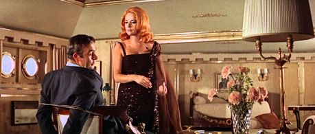 Sean Connery and Karin Dor in You Only Live Twice (1967)