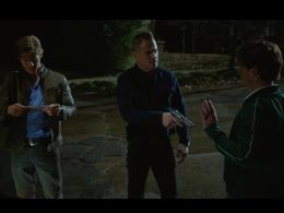 Ryan Lewis, Lucas Til and George Eads in MacGyver