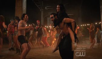 Jesse Rath and Joshua Sasse in No Tomorrow (2016)