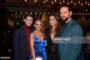 Keri Russell, Matthew Rhys, Holly Taylor, and Keidrich Sellati